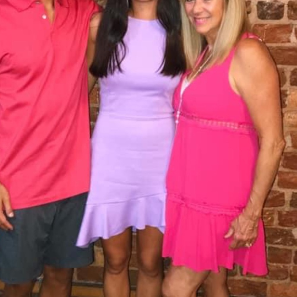 Purple dress